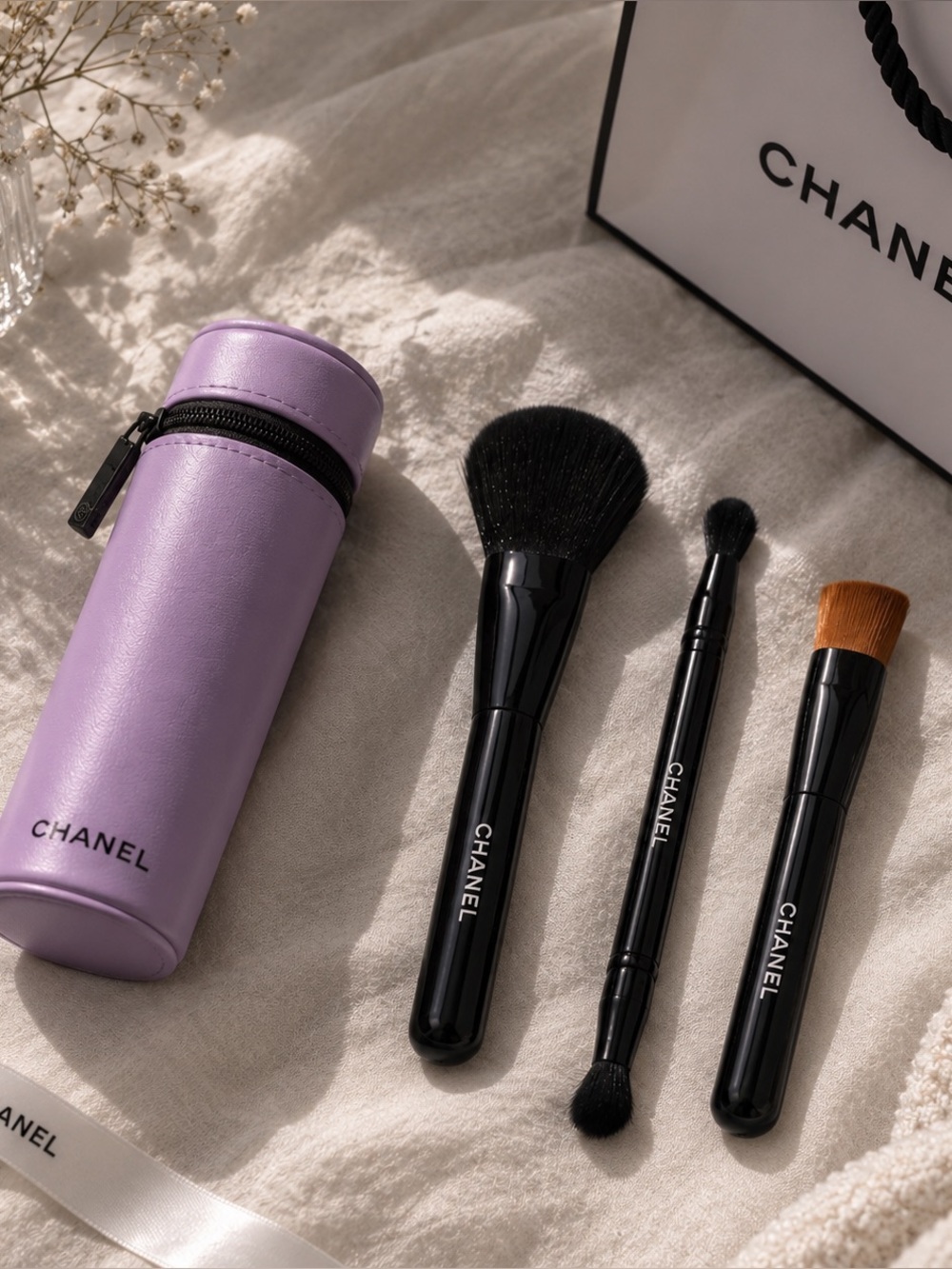 Chanel makeup brush set